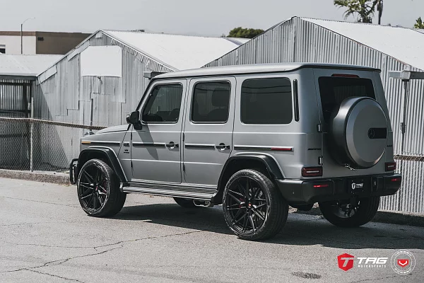 Фото дисков Vossen EVO-5 Черный сатин на Mercedes-Benz G-Class III