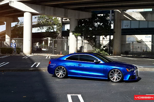 Фото дисков Vossen CV4 Алмазная проточка на Audi A/S/RS 5 (8T)