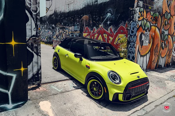 Фото дисков Vossen GEN-02 (3-piece) Черный сатин на MINI Cooper IV