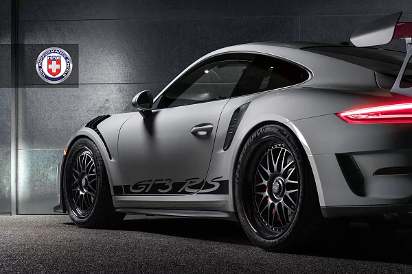 Фото дисков HRE 540C Черный сатин на Porsche 911 VII