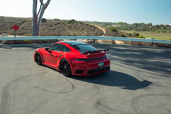 Фото дисков HRE S107SC Черный сатин на Porsche 911 VIII