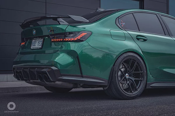 Фото дисков HRE R101 Lightweight Черный глянец на BMW 3/M3 (G2x/G80)