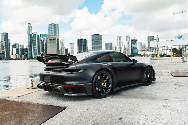 Фото дисков HRE R101 Lightweight Черный сатин на Porsche 911 VIII