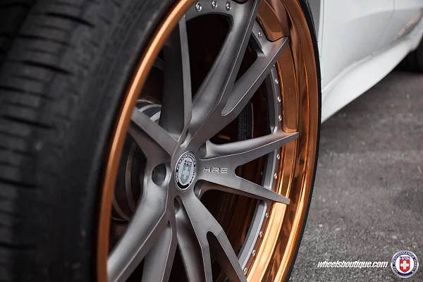 Фото дисков HRE S104 Сатиновый темный лак на BMW X5/X5 M (F15/F85)