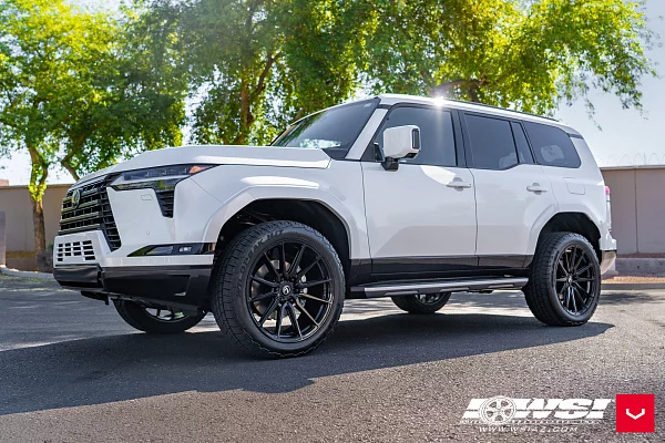 Фото дисков Vossen HF6-1 Черный глянец на Lexus GX III