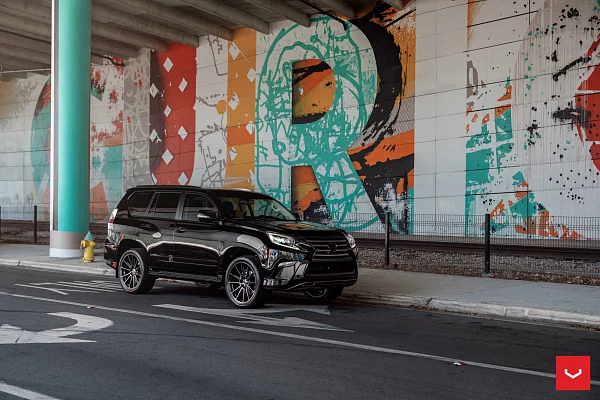 Фото дисков Vossen HF6-1 Глянцевый темный лак на Lexus GX II