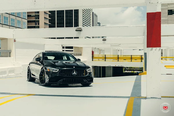Фото дисков Vossen EVO-2 Черный глянец на Mercedes-Benz AMG GT I