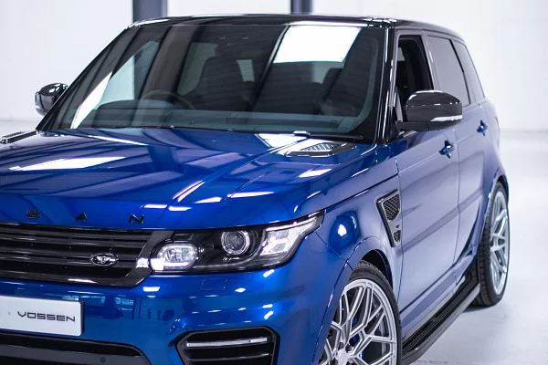 Фото дисков Vossen UV-1 Серебро на Range Rover Sport II