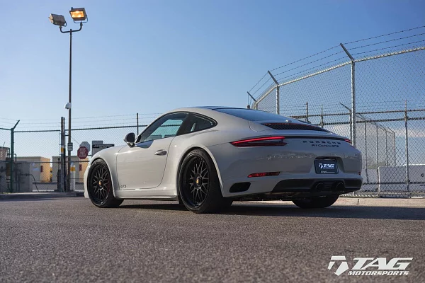 Фото дисков HRE 540C Черный сатин на Porsche 911 VII