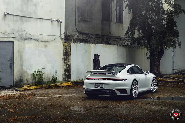 Фото дисков Vossen EVO-1R Глянцевый лак на Porsche 911 VIII