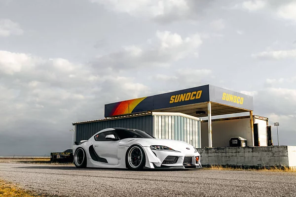 Фото дисков HRE S101 Сатиновый графит на Toyota Supra A90