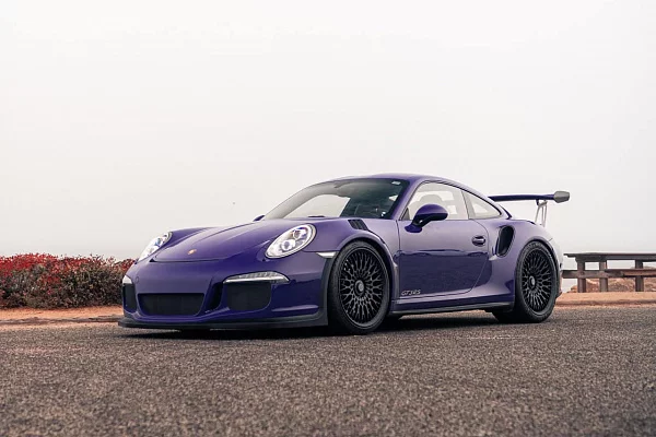 Фото дисков Brixton Forged TR20 Черный сатин на Porsche 911 VII