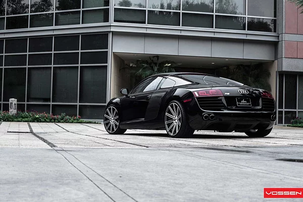Фото дисков Vossen CV4 Алмазная проточка на Audi R8 (Typ 42)