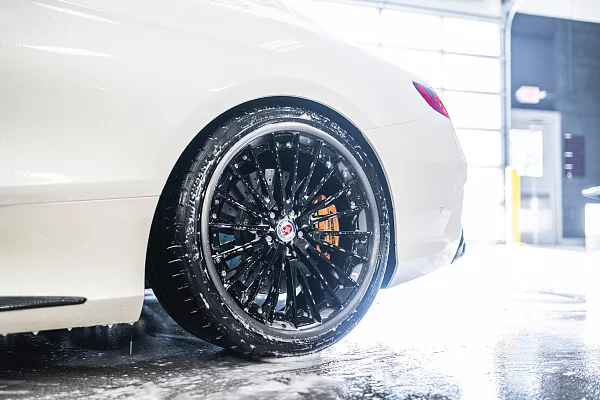 Фото дисков HRE S209 Черный сатин на Mercedes-Benz S-Class (W222, C217)