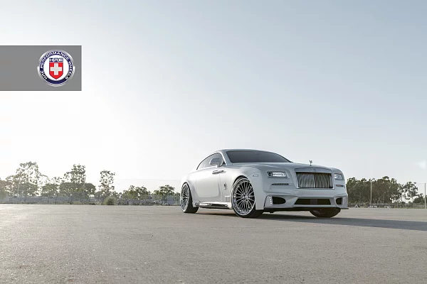 Фото дисков HRE S209H Полированный лак на Rolls-Royce Wraith