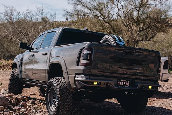 Фото дисков Brixton Forged BX03-M Сатиновый графит на Ram 1500 V