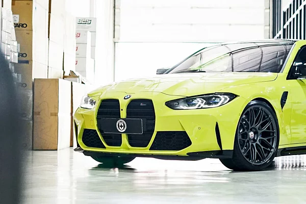 Фото дисков HRE RC100 Глянцевый графит на BMW 4/M4 (G22/G82)