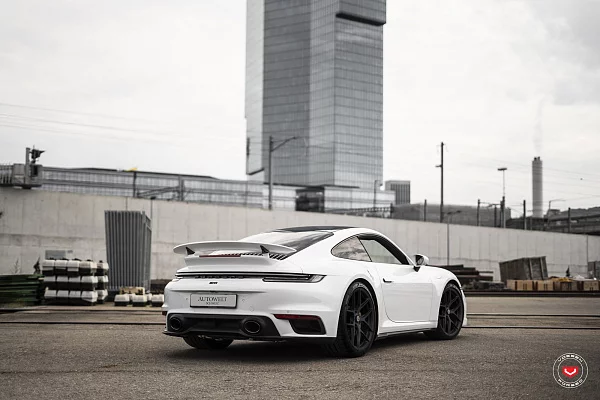 Фото дисков Vossen S21-01 Сатиновый темный лак на Porsche 911 VIII