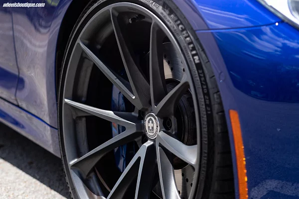 Фото дисков HRE P204 Сатиновый графит на BMW 5/M5 (G30/F90)