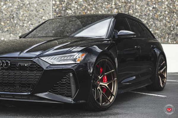 Фото дисков Vossen S21-01 Глянцевая бронза на Audi A/RS 6 (C8)