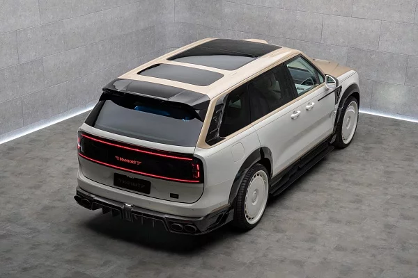 Фото дисков Mansory FT.19 Белый глянец на Zeekr 9X