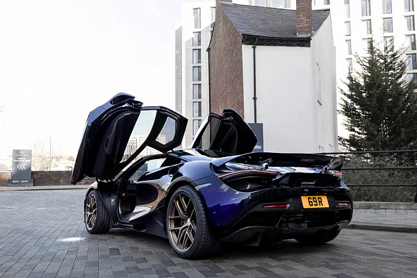 Фото дисков HRE R101 Lightweight Сатиновая бронза на McLaren 720S