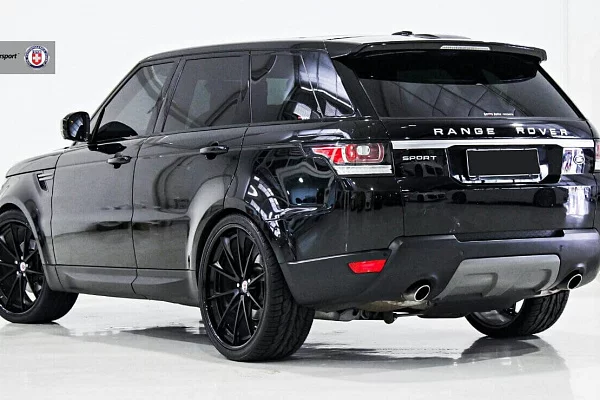 Фото дисков HRE S204H Черный сатин на Range Rover Sport II