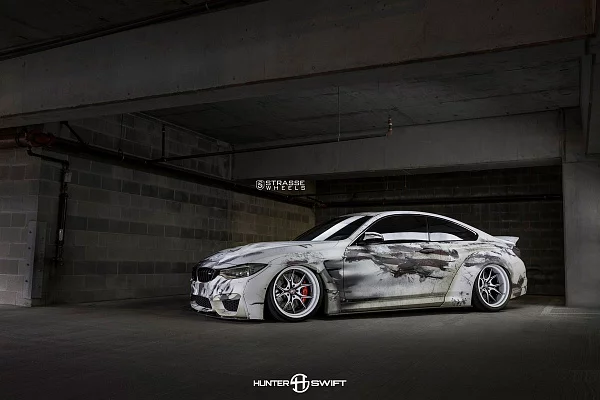 Фото дисков Strasse Wheels SM5R Deep Concave FS Другой цвет на BMW 4/M4 (F32/F82)