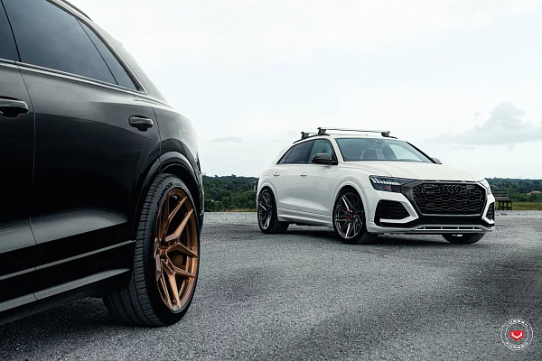 Фото дисков Vossen EVO-4 Глянцевая темная медь на Audi Q8