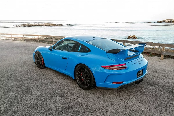 Фото дисков HRE RC104 Черный сатин на Porsche 911 VII