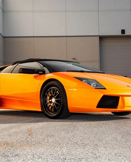 Фото дисков 303 Черный сатин на Lamborghini Murcielago