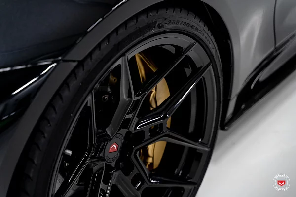 Фото дисков Vossen EVO-4 Черный глянец на BMW 4/M4 (F32/F82)