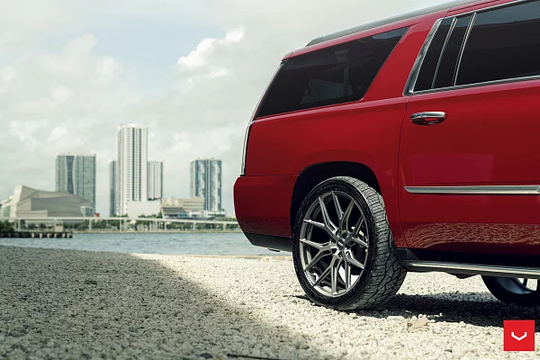Фото дисков Vossen HF6-4 Матовый графит на Cadillac Escalade IV