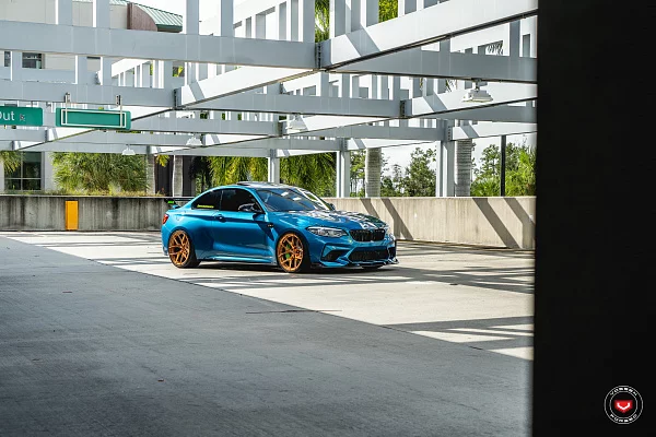 Фото дисков Vossen S21-01 Глянцевая медь на BMW 2/M2 (F22/F87)