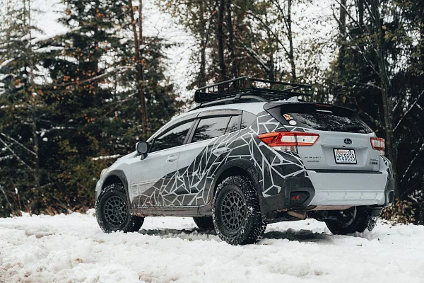 Фото дисков Black Rhino BOXER Черный сатин на Subaru XV GT