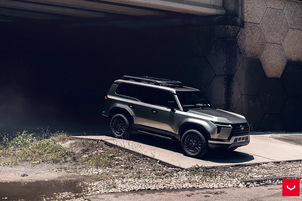 Фото дисков Vossen HFX-1 (6-Lug) Сатиновый графит на Lexus GX III