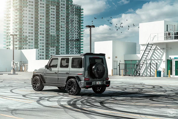 Фото дисков Vossen UV-4 Черный матовый на Mercedes-Benz G-Class III