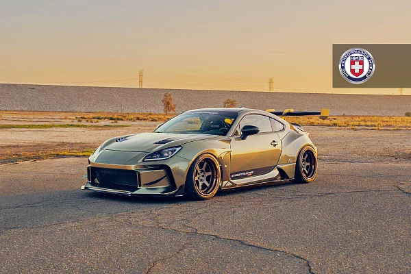 Фото дисков HRE C106 Матовый графит на Subaru BRZ II