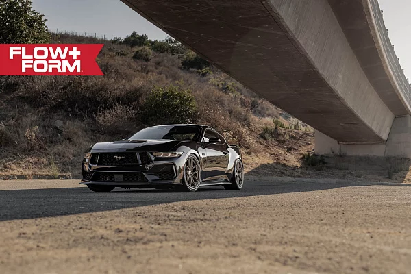 Фото дисков HRE FF21 Сатиновая шампань на Ford Mustang VI