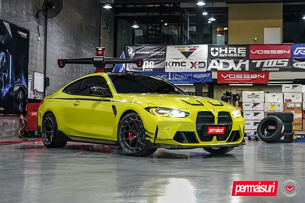 Фото дисков Vossen LC3-01T Сатиновый темный лак на BMW 4/M4 (G22/G82)