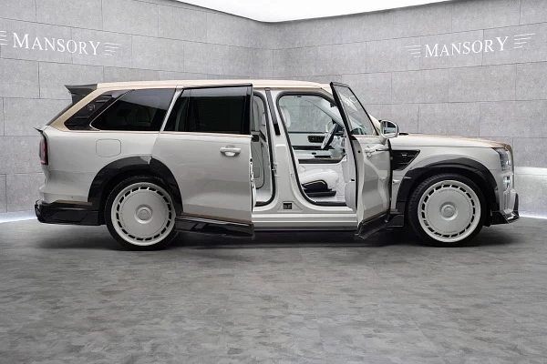 Фото дисков Mansory FT.19 Белый глянец на Zeekr 9X