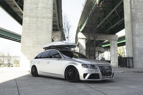 Фото дисков Rotiform GRZ Черный сатин на Audi A/S/RS 4 (B8)