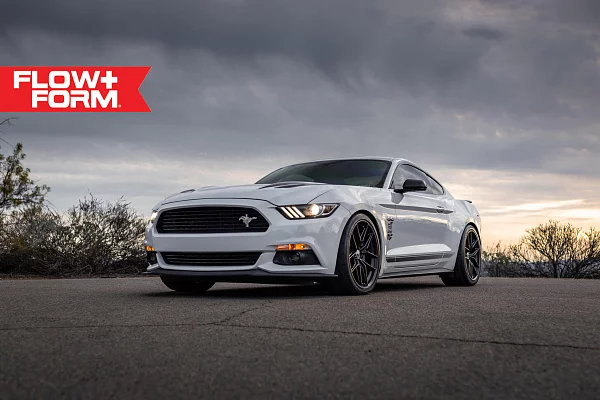 Фото дисков HRE FF21 Черный сатин на Ford Mustang VI
