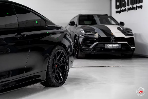 Фото дисков Vossen EVO-4 Черный глянец на BMW 4/M4 (F32/F82)