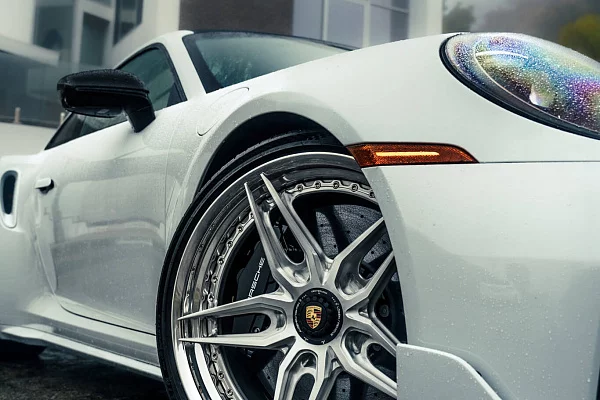 Фото дисков HRE S107SC Сатиновый лак на Porsche 911 VIII
