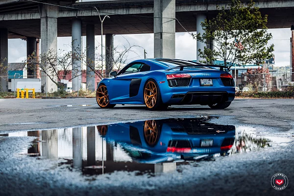Фото дисков Vossen S21-01 Глянцевая медь на Audi R8 (4S)
