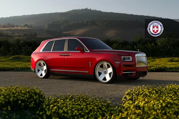Фото дисков HRE L105M Сатиновый лак на Rolls-Royce Cullinan