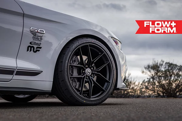 Фото дисков HRE FF21 Черный сатин на Ford Mustang VI