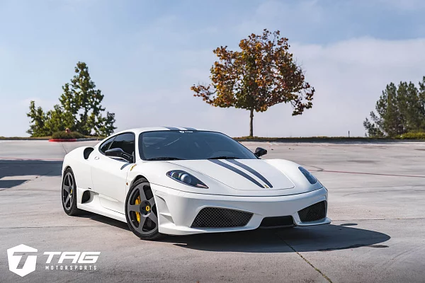 Фото дисков HRE 305M Сатиновый графит на Ferrari F430
