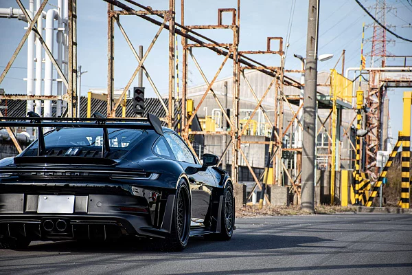 Фото дисков HRE 501 GTM Черный сатин на Porsche 911 VIII